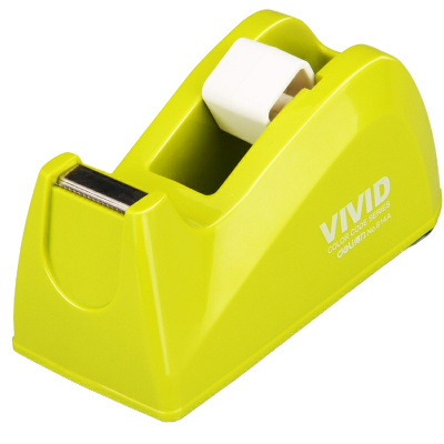 得力(deli)814A 彩色胶带座 时尚文具胶带胶纸机封箱器 颜色随机 2个/件 (单 位:件)