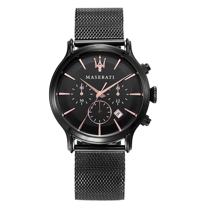 玛莎拉蒂（MASERATI）手表EPOCA系列多功能计时石英表男表防水R8873618006