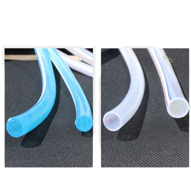 企购优品水管软管塑料家用浇花浇菜透明防冻水管自来水管蛇皮管4分软水管无味 20米