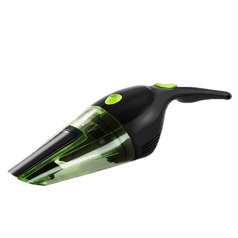 小狗（puppy）车载吸尘器强力大功率 车用大吸力便携式小型吸尘机D-708 军绿色