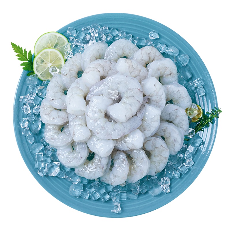 新虹寶 国产 鲜冻白虾仁(中号)200g/袋 22-26只 新鲜 青虾仁 冷冻 翡翠虾仁 ASC认证 海鲜水产