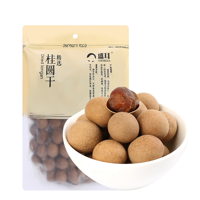盛耳 3a桂圆干500g/袋 精选龙眼干货 核小肉厚