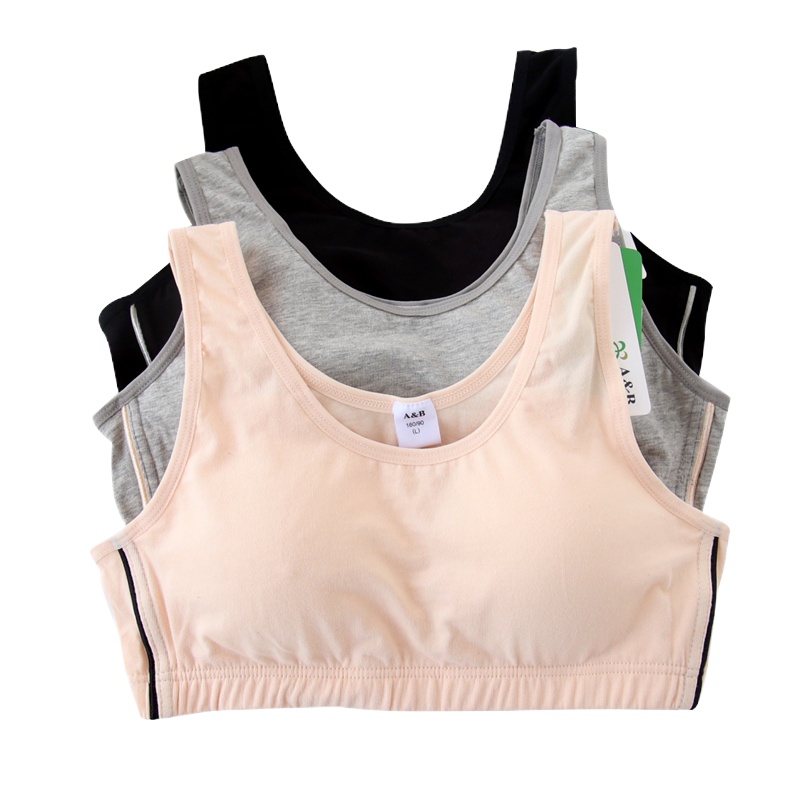 ab运动文胸 精梳棉瑜伽无钢圈运动文胸 女士休闲透气背心C409