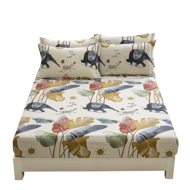 婵思 全棉单件防滑舒适时尚床笠床垫套床上用品