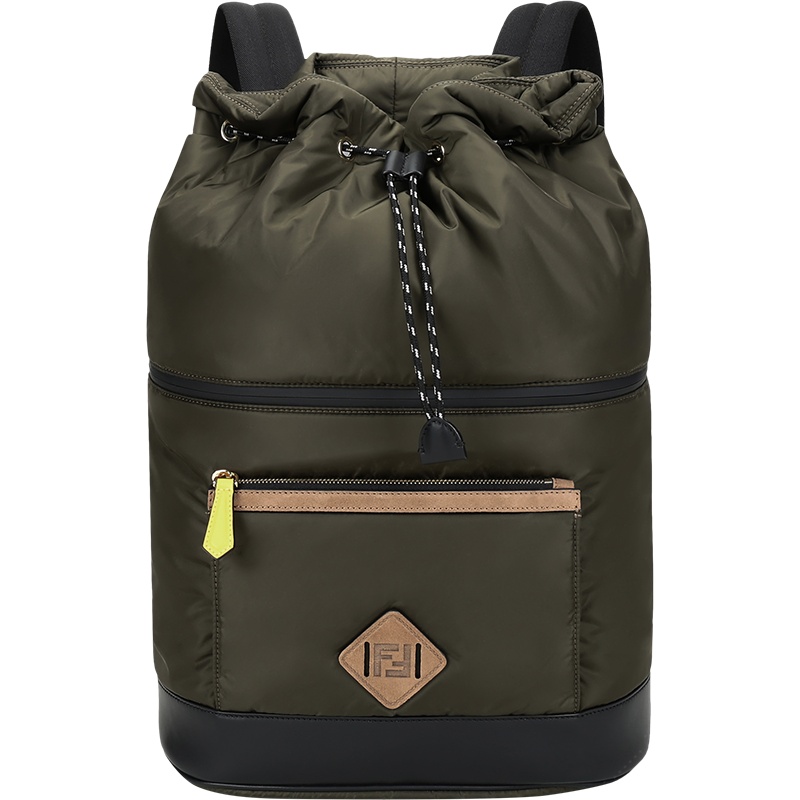 FENDI 男士织物双肩包背包 7VZ054 AD1I F1BHW