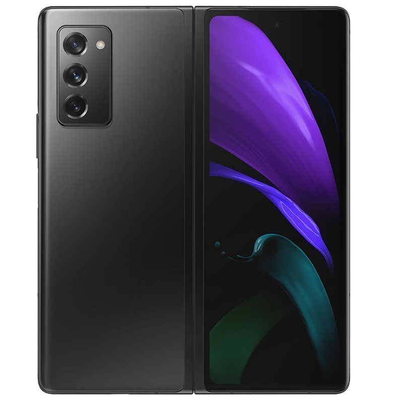 [货已入库]2020年新款 三星Galaxy Z Fold2 12GB+512GB 2代折叠港版 黑色 7.6英寸 5G手机[带联保发票]