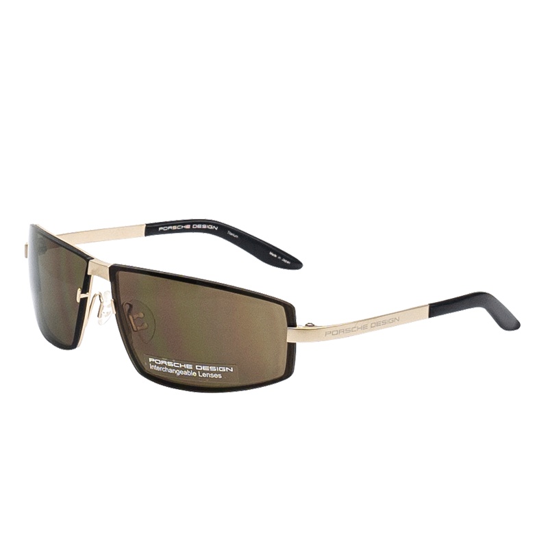 PORSCHE DESIGN保时捷太阳眼镜男款超轻时尚钛材质驾驶墨镜P8417 67mm