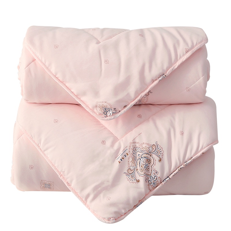 红豆家纺 二合一子母被四季被芯 棉被冬被加厚保暖被子秋冬