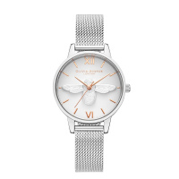 OLIVIABURTON 女士手表英国进口OB16AM146小蜜蜂3D清新优雅网带女士石英表30mm
