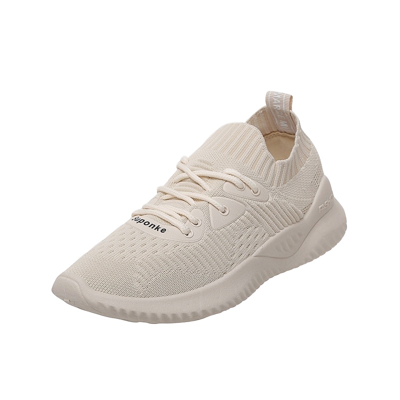 魚喝水2019夏秋新款百搭运动鞋女ins透气飞织女鞋韩版学生休闲跑步板鞋