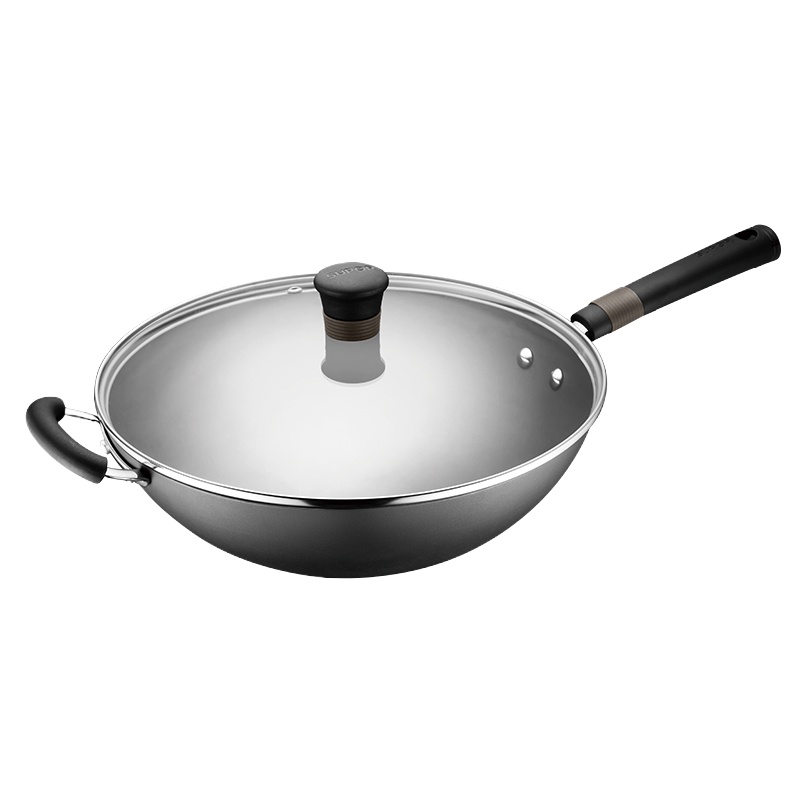 苏泊尔(SUPOR)有钛真不锈铁锅 32cm HC32A3