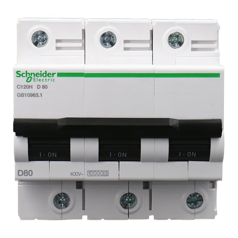 Schneider 施耐德小型断路器 C120H 3P D 100A A9N19822