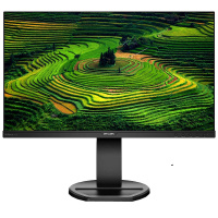 飞利浦(Philips) 241B8QJEB/93 23.8英寸 IPS屏广色域 升降旋转支架 内置音箱 电脑显示屏