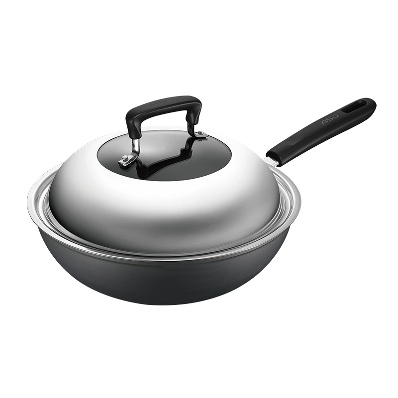 ASD/爱仕达不粘炒锅CL30Y2Q油你控新不粘无油烟炒锅CL30Y2Q