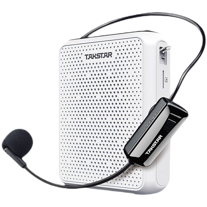 得胜E300W无线蓝牙小蜜蜂扩音器教师用扩音机麦克风老师上课讲课教学专用便携多功能播放器德胜