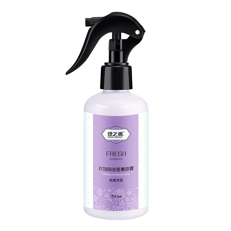 绿之源 衣物除味香氛喷雾晨曦清露60ml 差旅衣服去除异味汗味烟酒味火锅味喷雾剂空气清新剂芳香剂Z-3546