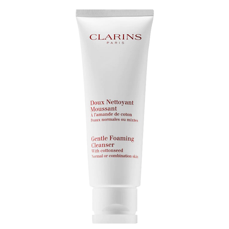 娇韵诗(CLARINS) 轻柔泡沫洁面乳棉花籽洗面奶125ml 保湿补水 清洁净柔软温和