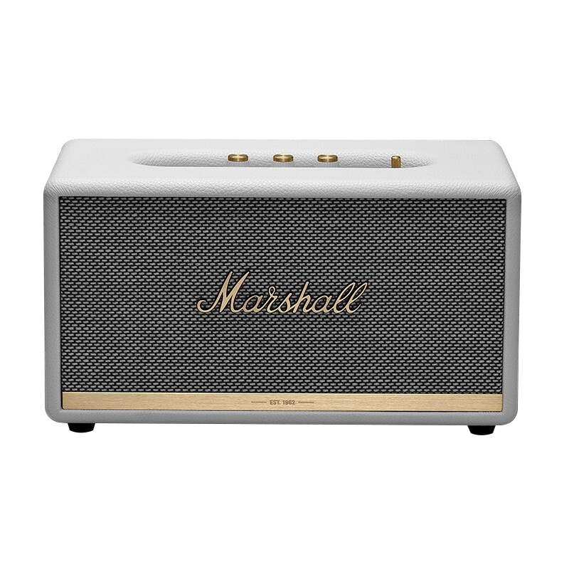 马歇尔（Marshall）STANMORE II BLUETOOTH音箱无线蓝牙家用重低音音响 白色