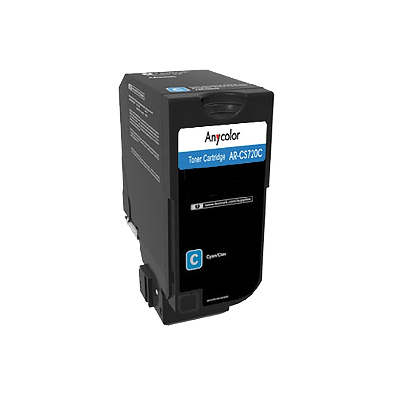欣彩(Anycolor)74C30C0碳粉盒 专业版 AR-CS720C蓝色3K 适用利盟CS720 CS725