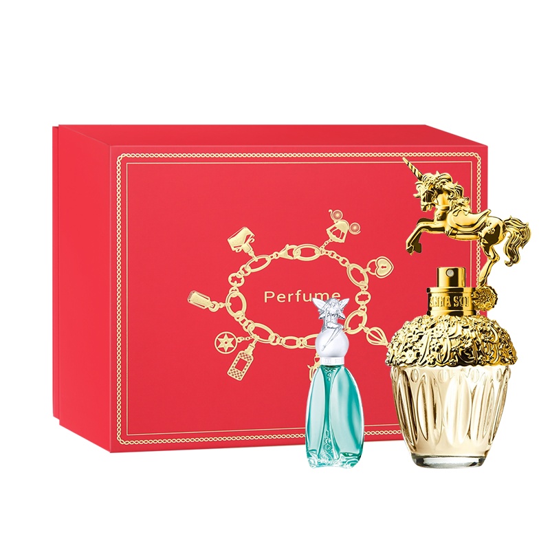 [正品保障]Anna sui安娜苏筑梦天马独角兽女士淡香水圣诞礼盒套装(50ml+5ml)