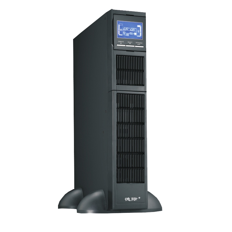 德际UPS不间断电源UPS-RT10KR 8KW 机架式 长延时 需外接蓄电池