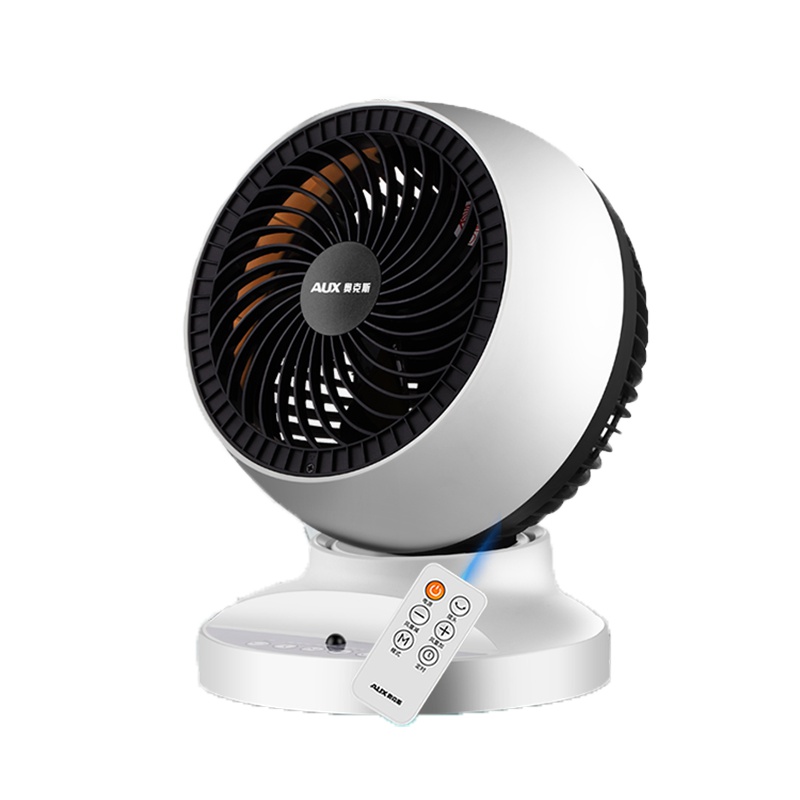 奥克斯(AUX)电风扇迷你床上桌面电扇学生宿舍夹扇办公司USB小风扇 充电款6寸+适配器