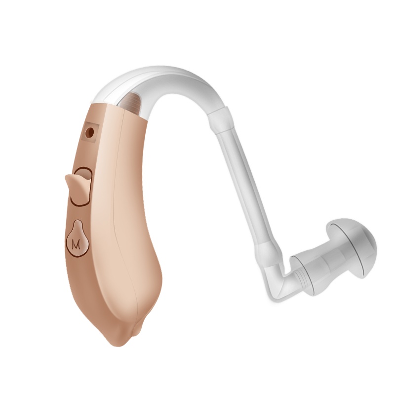 锦好助听器JH-D16老人专用耳聋耳背老年气导耳背式耳蜗式正品电池电子数字机年轻人