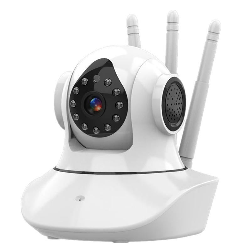 3MP智能无线水滴摄像头监控器家用远程wifi室内高清360度全景家庭夜视天眼摄像机连手机室外宠物探头