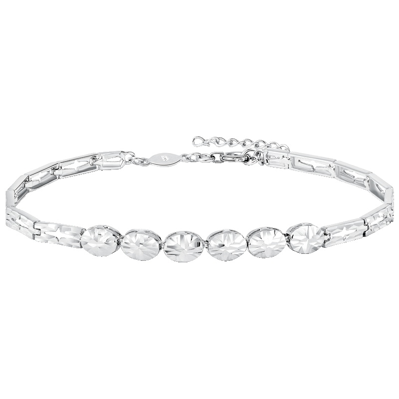 周大福时尚PT950白金铂金手链PT150895