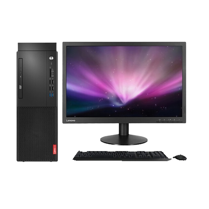 LX 启天M428商用家用台式电脑23英寸(I5-9400 4GB 1TB集显无光驱)