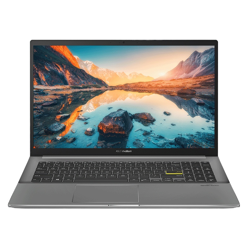 华硕(ASUS) VivoBook15 X 2020版 S5600 15.6英寸轻薄本笔记本电脑(i7-10510U 8G 512GSSD MX250独显)耀夜黑