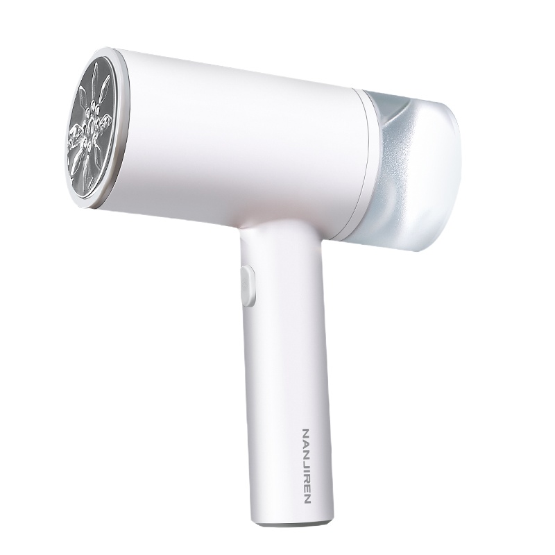 南极人挂烫机 家用蒸汽小型手持熨斗挂立式烫衣服熨衣服电熨斗七孔不锈钢喷头 标准款 单杆 白色