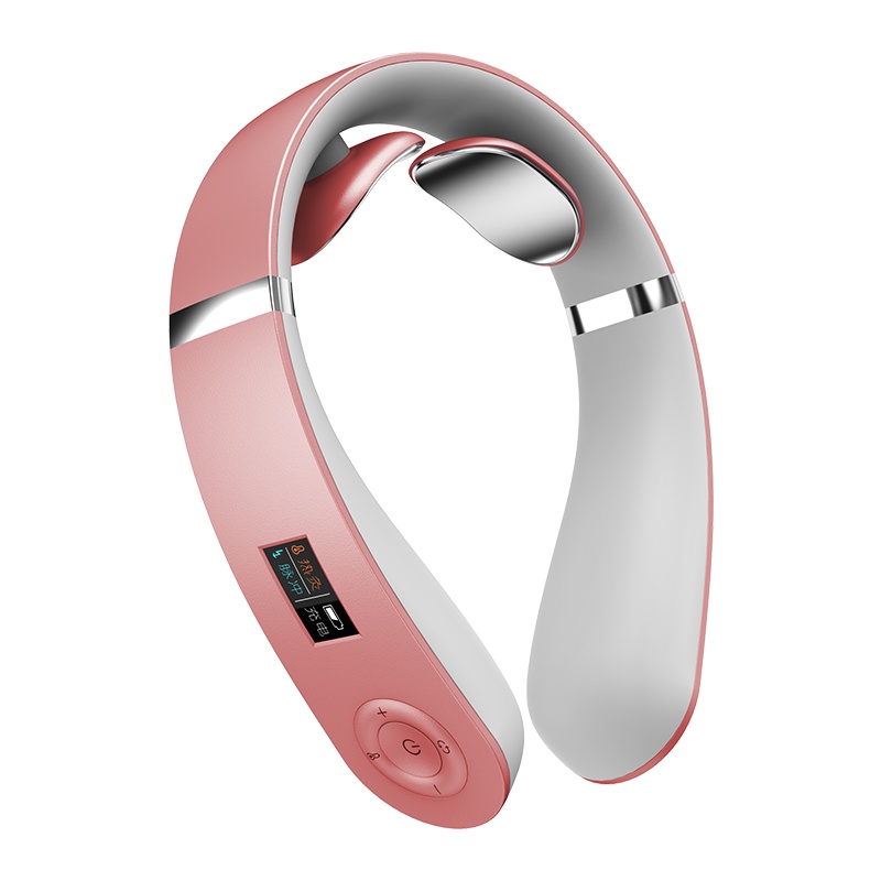 攀高(pangao)颈椎按摩器 PG-2601B32 梦幻粉 新型时尚 颈椎按摩器