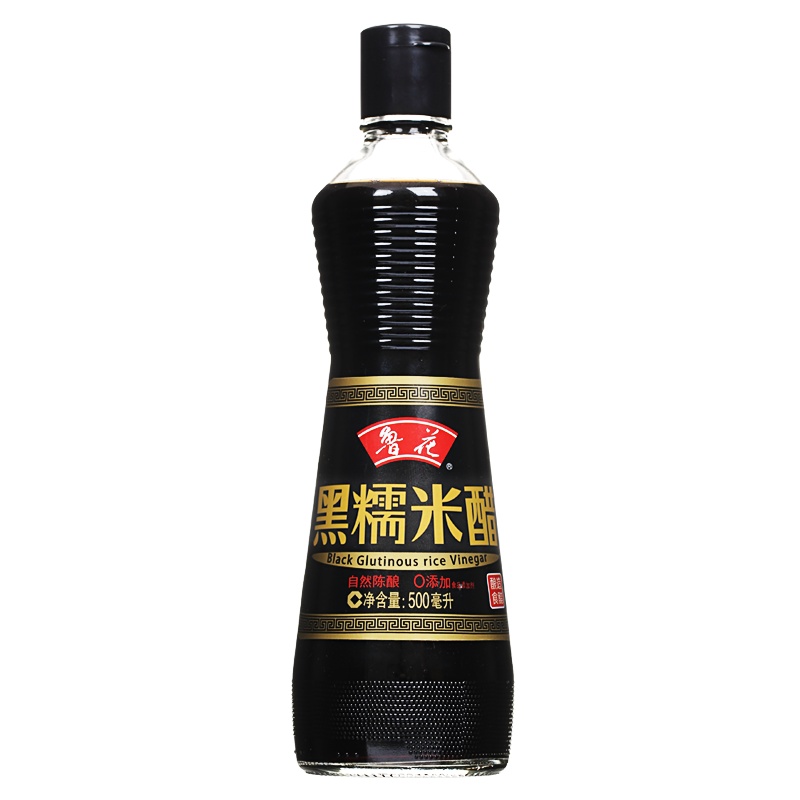 鲁花黑 糯米醋 500ml 糯米发酵 酿造醋厨房调料 调味品