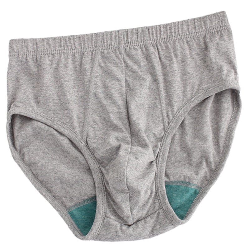 A&Bab内裤[2条装]丝光纯棉三角裤高腰舒适透气父亲裤1922