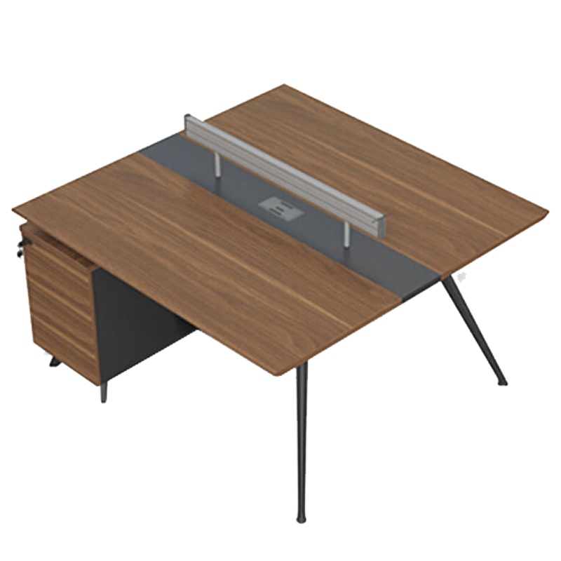 [硕辉]AFL-D0414H二人屏风卡座办公桌工作位 140*140*94cm