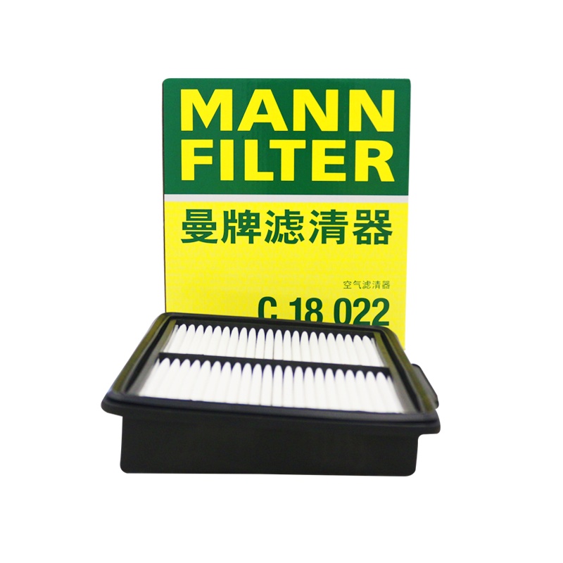 曼牌(MANN)空气滤C18022适配19款缤越260T/08-11款英菲尼迪M/13-17款Q70L