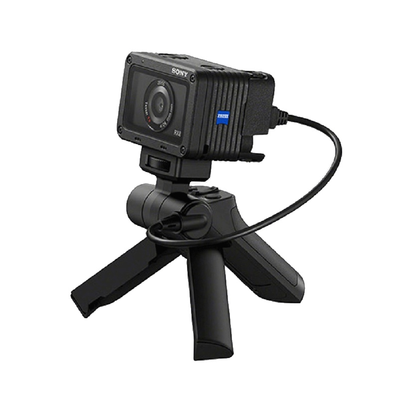 索尼DSC-RX0GCN1 迷你黑卡数码相机手柄套装(1英寸大底 1.5英寸显示器 蔡司镜头 三防功能 1530万像素)