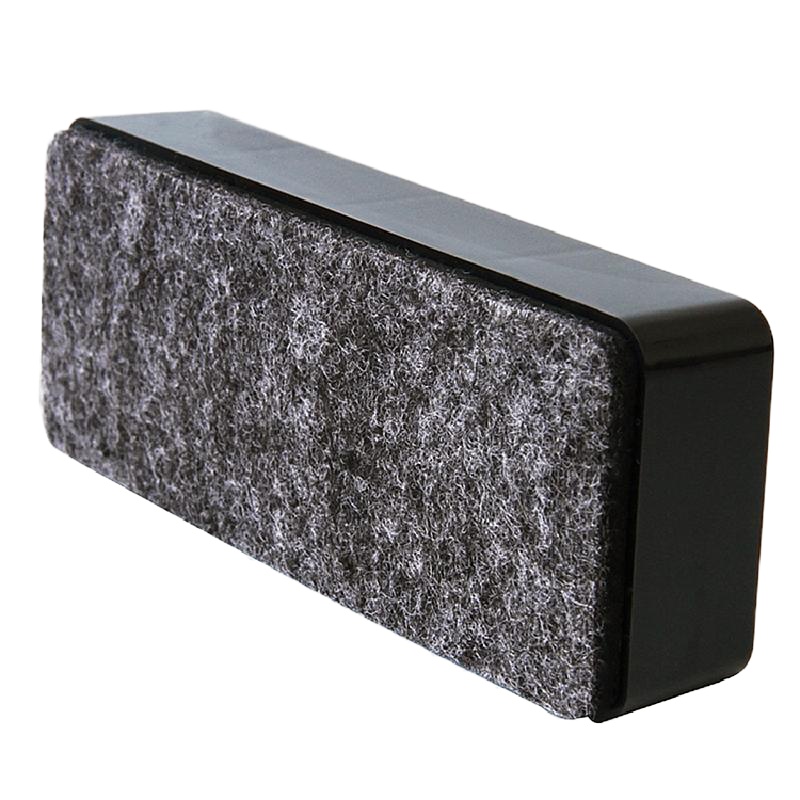 得力7834白板擦125*50*26(黑)(只)易擦 可吸附 坚固耐用 易清洗(4个/组)