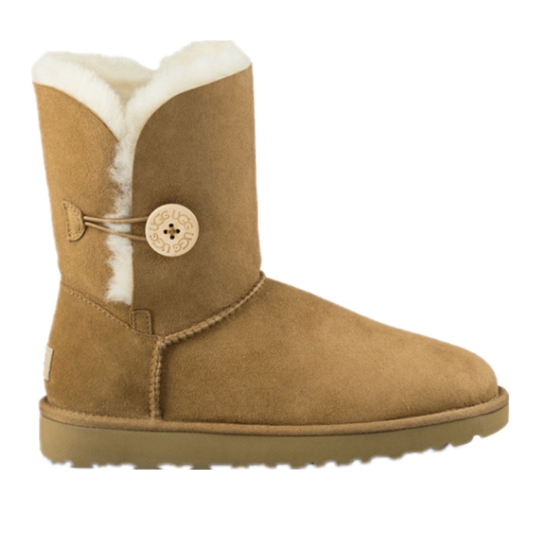 UGG2019冬季女士雪地靴经典贝莉纽扣中筒靴 1016226