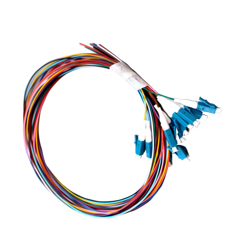 Cilian慈联 光纤束状尾纤 12芯束状 彩色 光纤跳线电信级