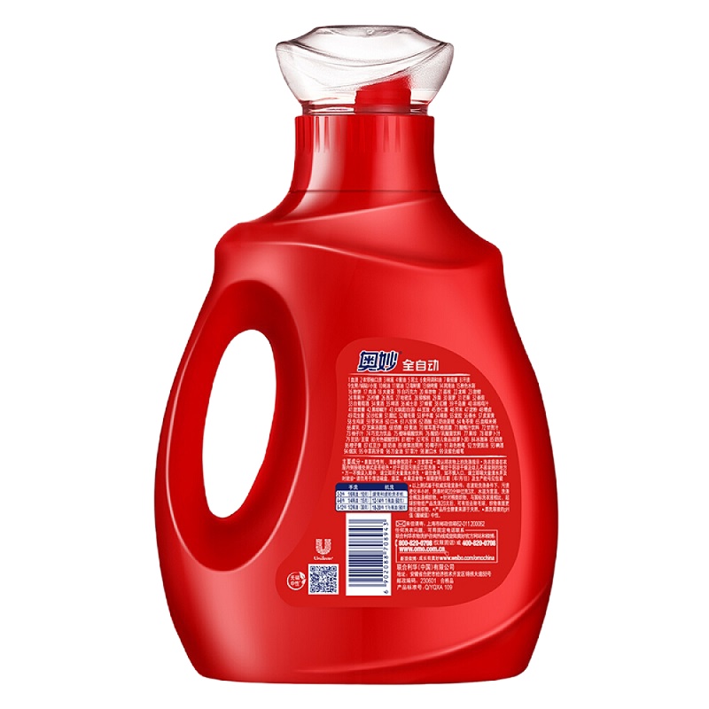 奥妙(OMO) 全自动深层洁净洗衣液3kg 含金纺馨香精华 淡雅樱花