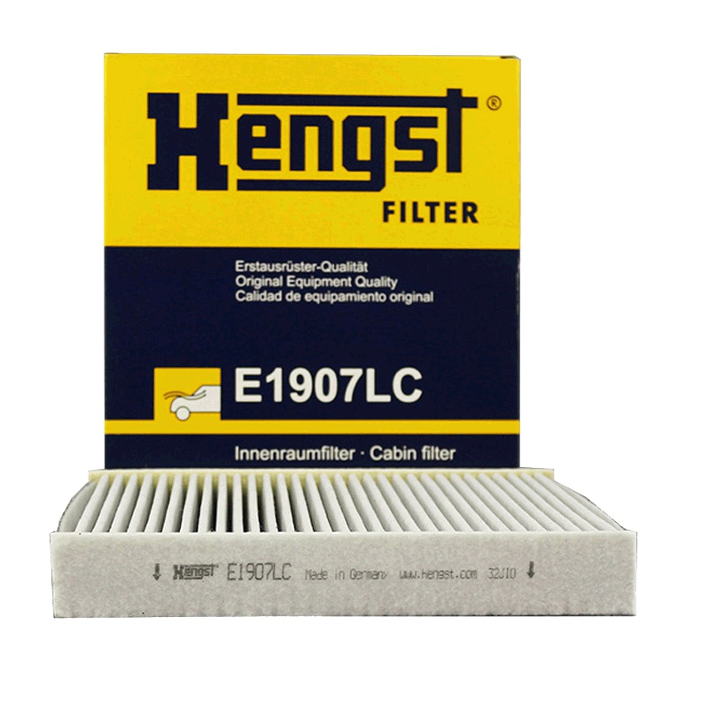 汉格斯特(hengst)空调滤清器带碳E1907LC适用于05-10款福克斯1.8/2.0L