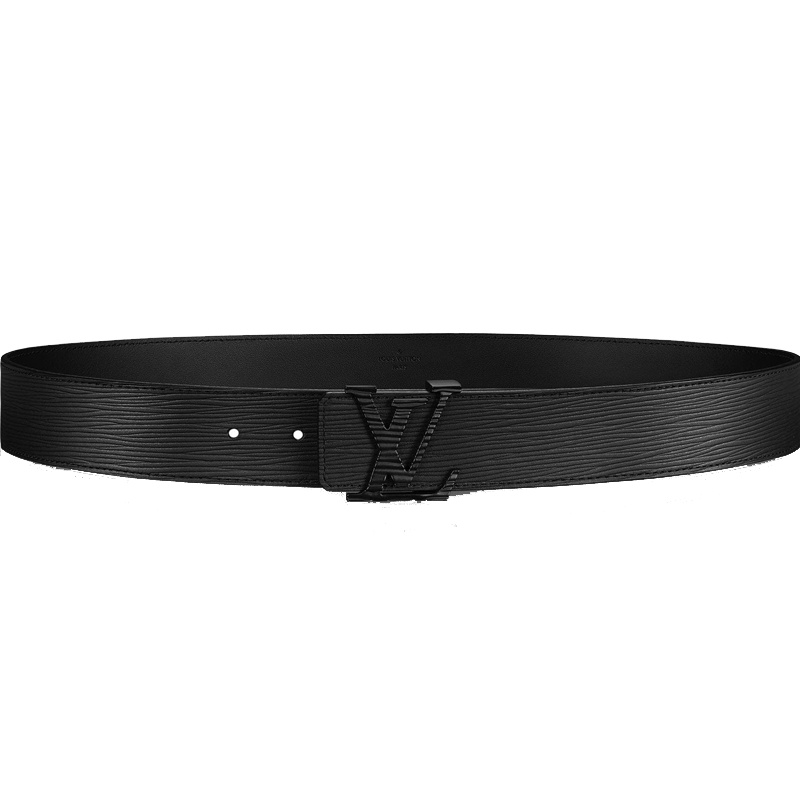 海外直邮LV路易威登男士腰带经典牛皮里衬皮革带身黑色40毫米皮带M9229Q