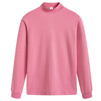 A&Bab内衣女士保暖上衣单件薄款纯棉半高领内穿贴身棉毛衫