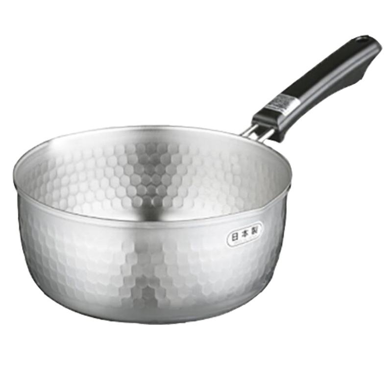 [耐磨易洗]YOSHIKAWA吉川 味一不锈钢平锅汤锅 通用 18cm