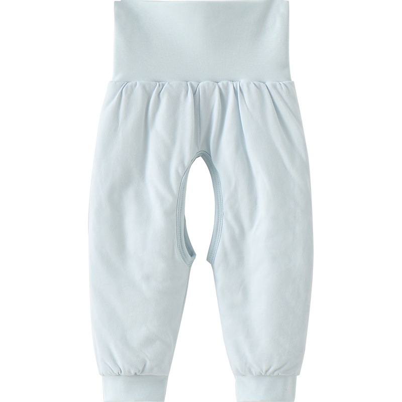 童泰(TONGTAI)秋冬款婴儿裤子3-18个月男女宝宝纯棉高腰棉裤开裆裤子儿童裤子