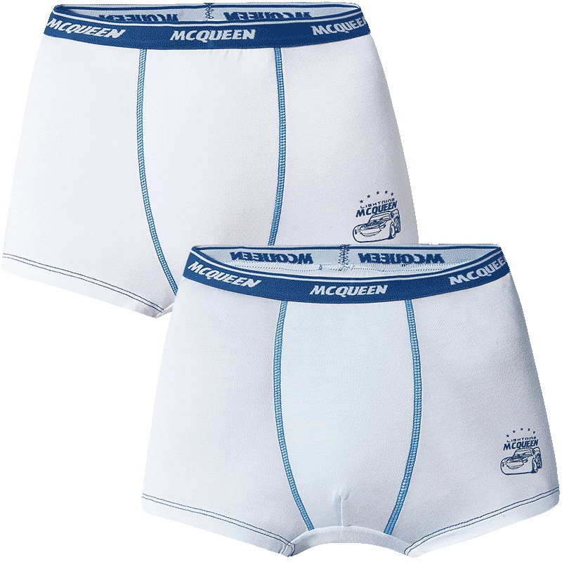 三枪迪士尼莫代尔男童平脚裤(两枚装)