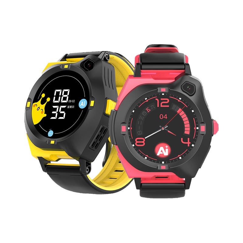 科大讯飞儿童电话手表 麦咭4G全网通学习手表 麦吉智能手表儿童定位手表 防水视频通话拍照学习助手 黄色