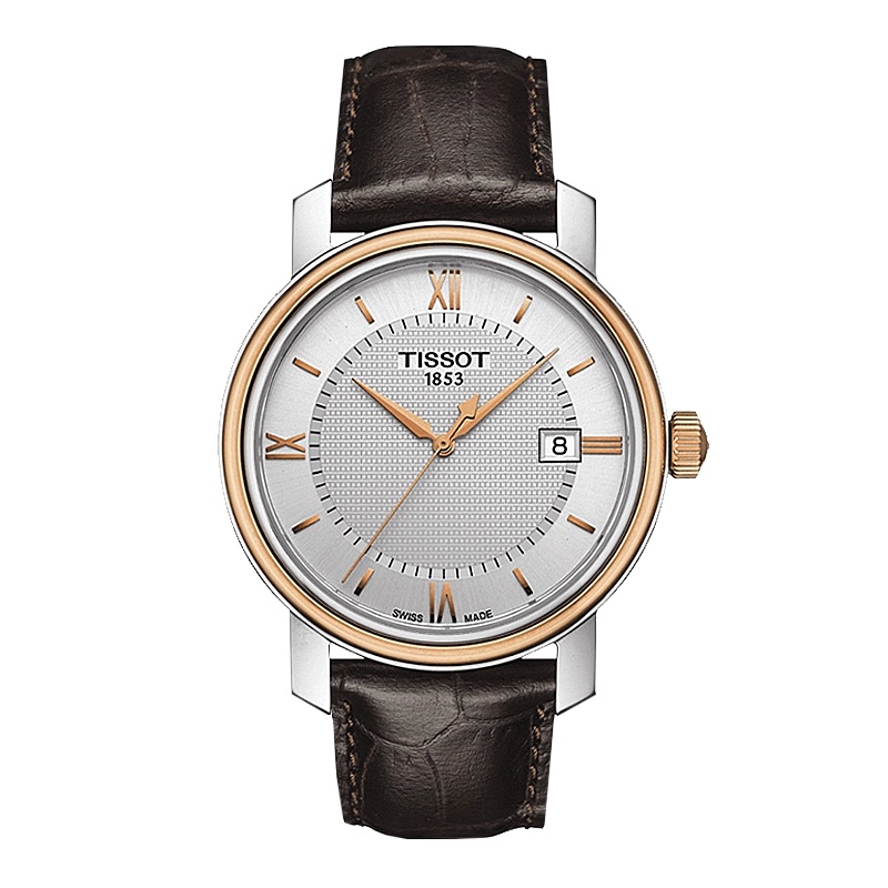 Tissot天梭港湾系列皮带男士石英表T097.410.26.038.00